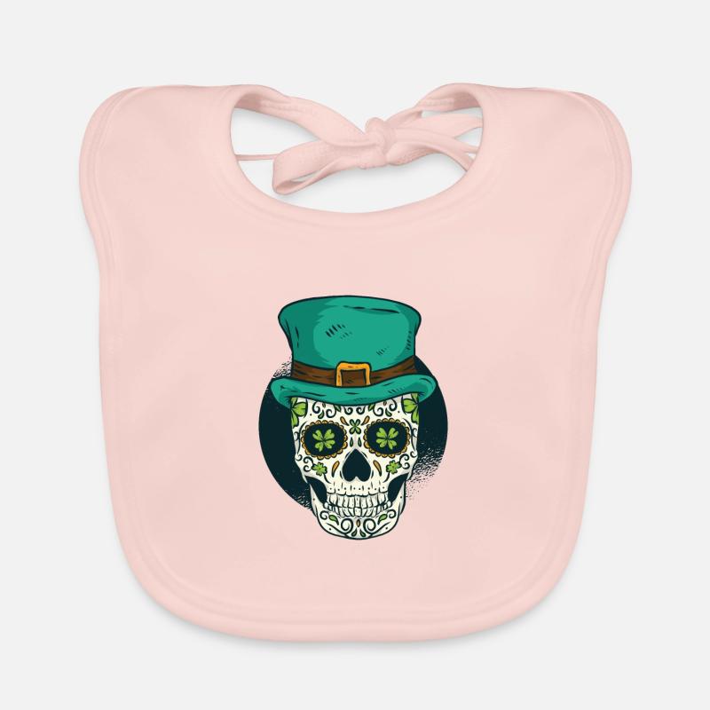 St Patrick day Baby Bio-Lätzchen