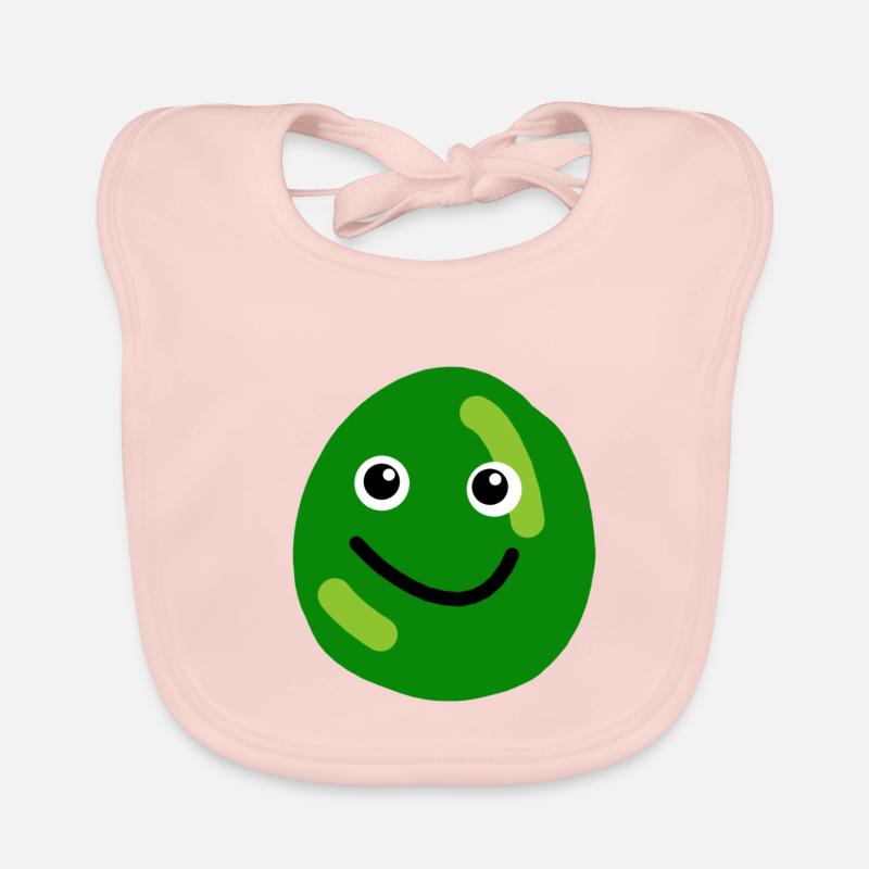 Erbsengesicht Baby Bio-Lätzchen