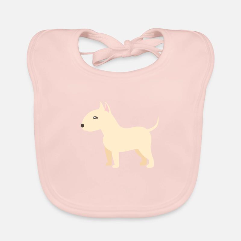 Bull terrier Bavoir bio Bébé
