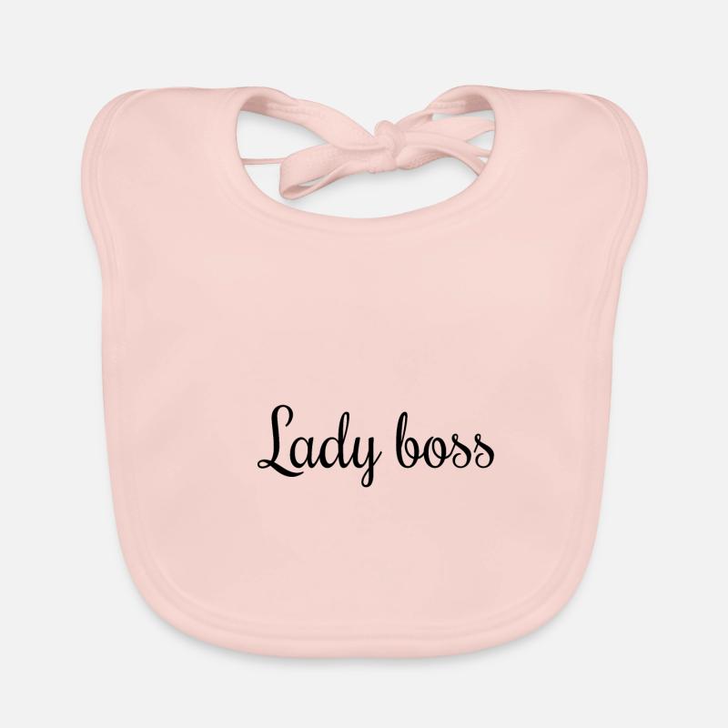 Chefin - Baby Bio-Lätzchen - Rose