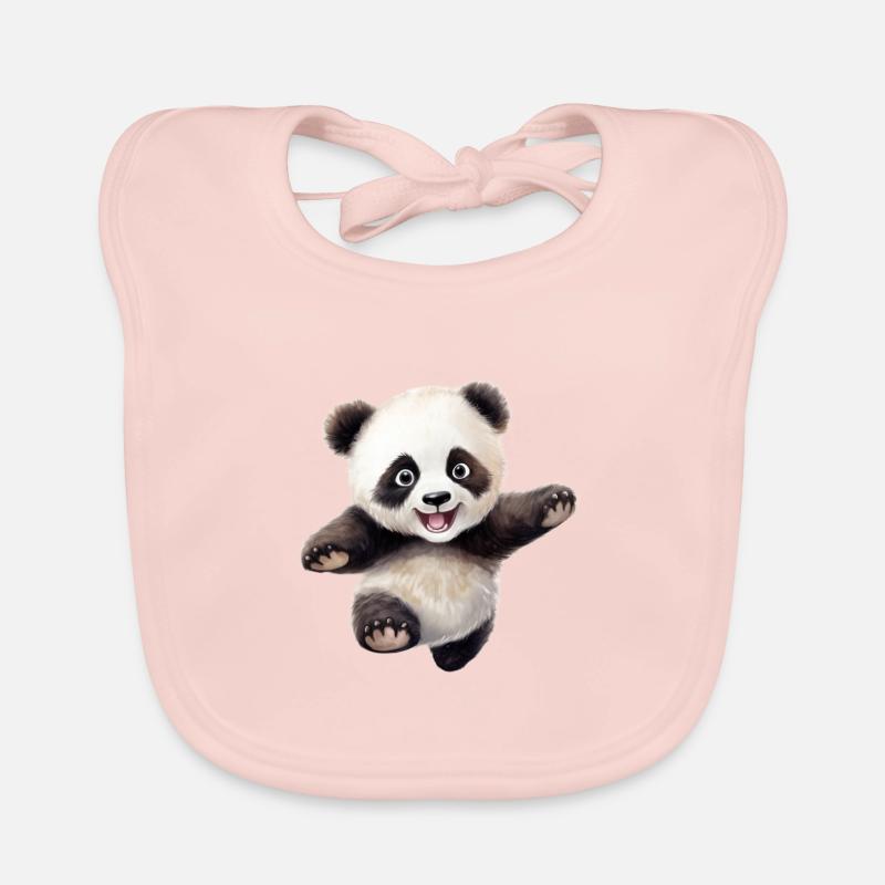 Panda Markus Organic Baby Bibs