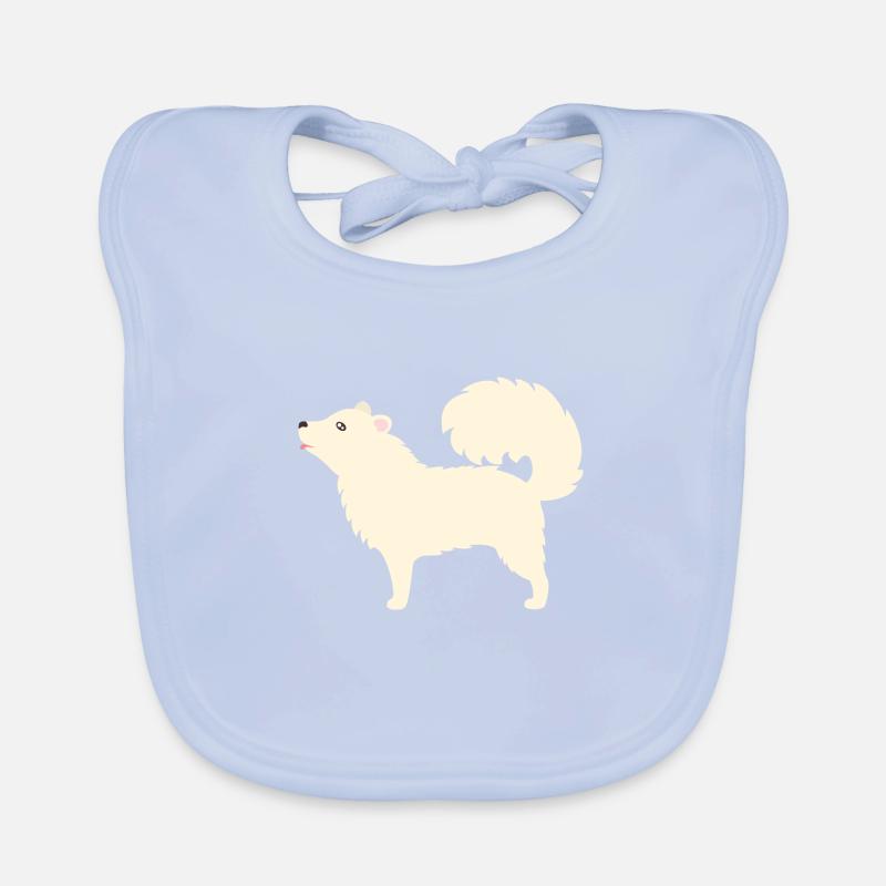 Samoyed Organic Baby Bibs