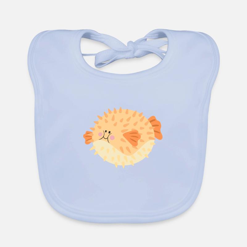 Poisson-globe Bavoir bio Bébé