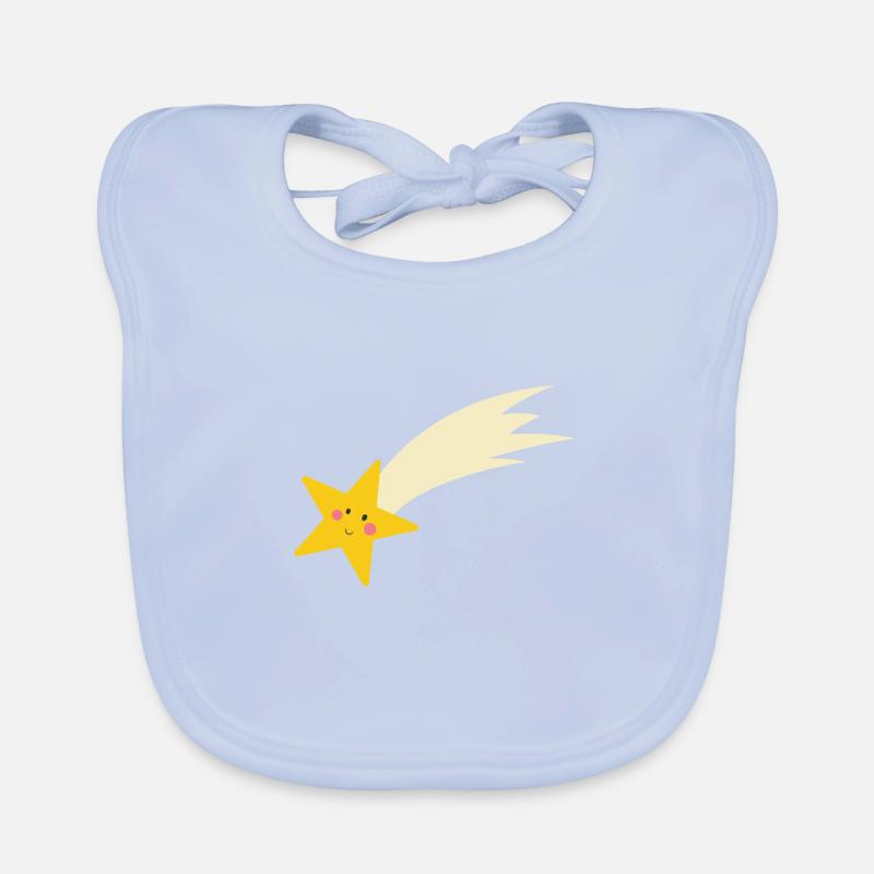 Falling star Organic Baby Bibs
