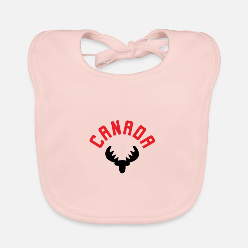 Canada Canada Moose Organic Baby Bibs