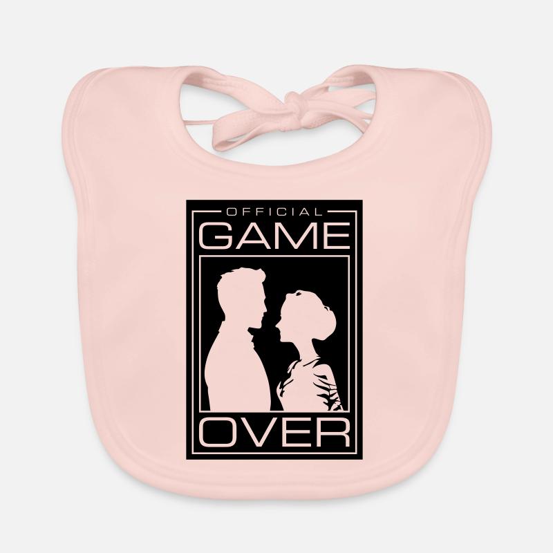 Jeu de couple de mariage sur le couple de mariage Jga Bavoir bio Bébé