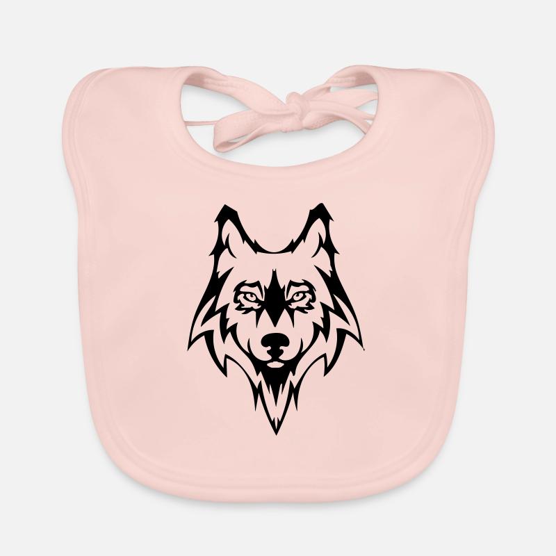 Wolf Organic Baby Bibs