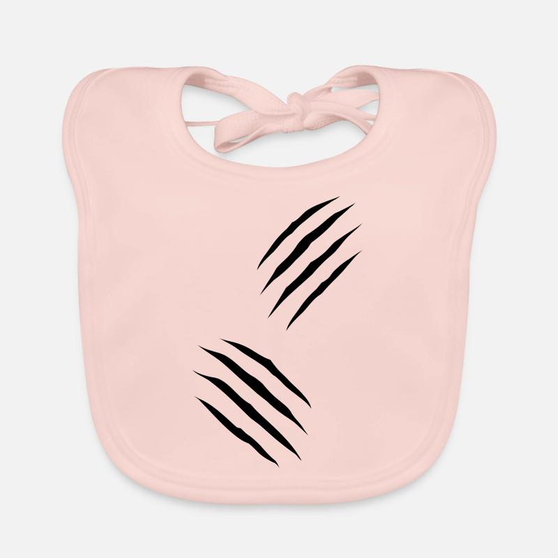 Two_Claws Bavoir bio Bébé