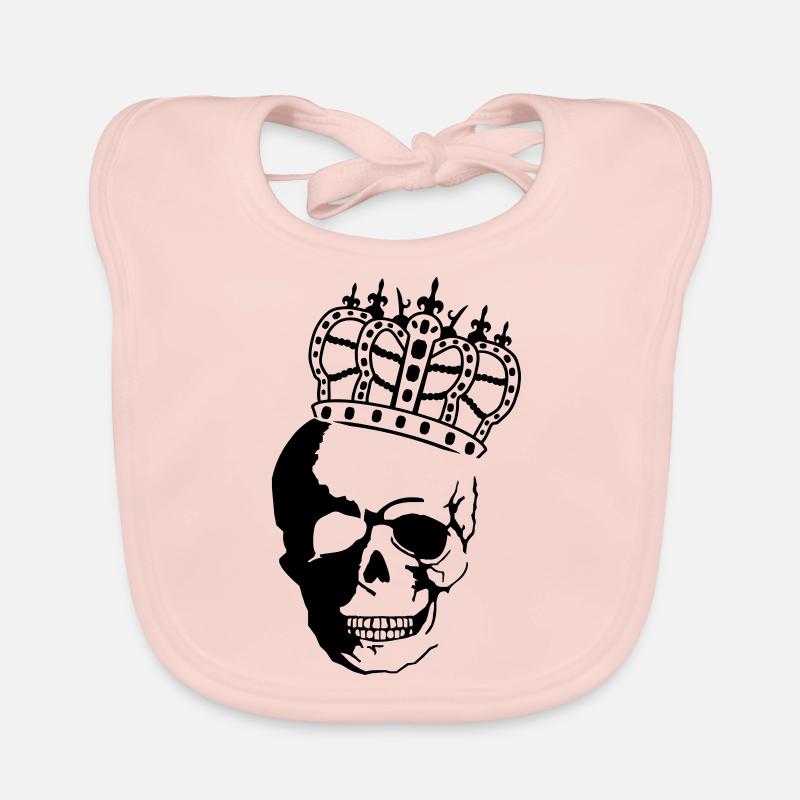 skull_king_01 Baby Bio-Lätzchen