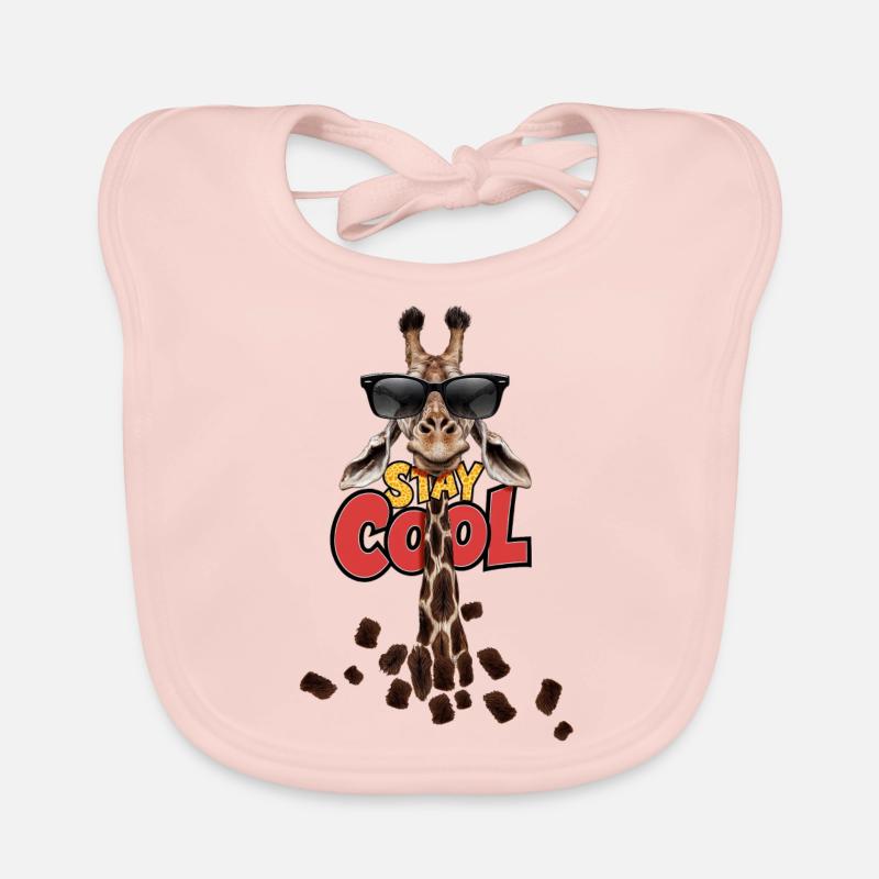 Stay Cool Giraffe Organic Baby Bibs