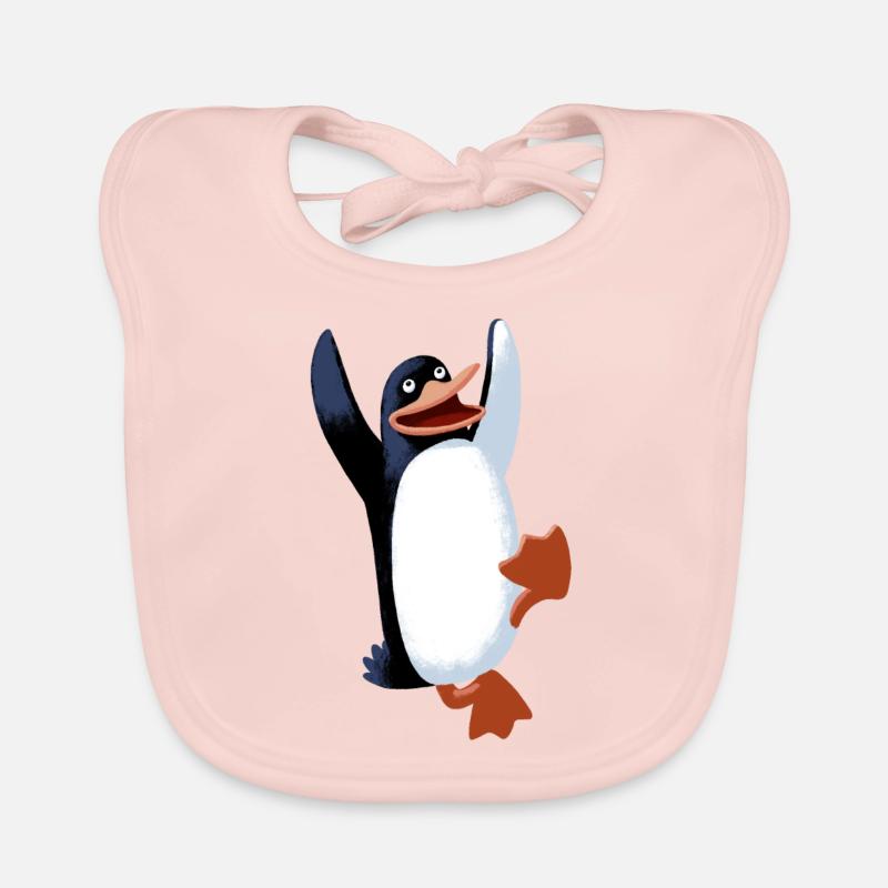 Pinguin Baby Bio-Lätzchen