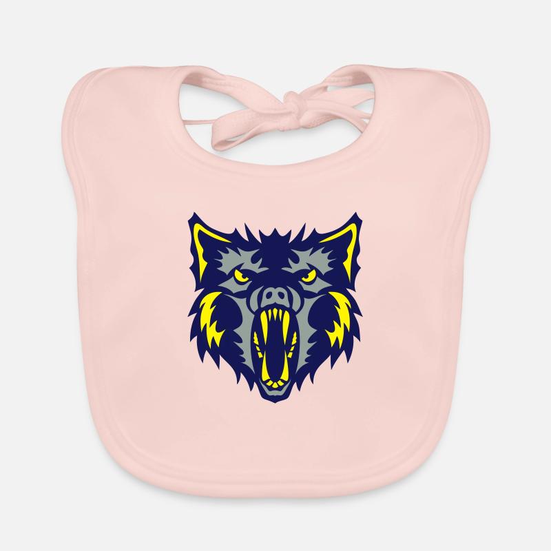 Werwolf Werwolf Wolf 2 Baby Bio-Lätzchen