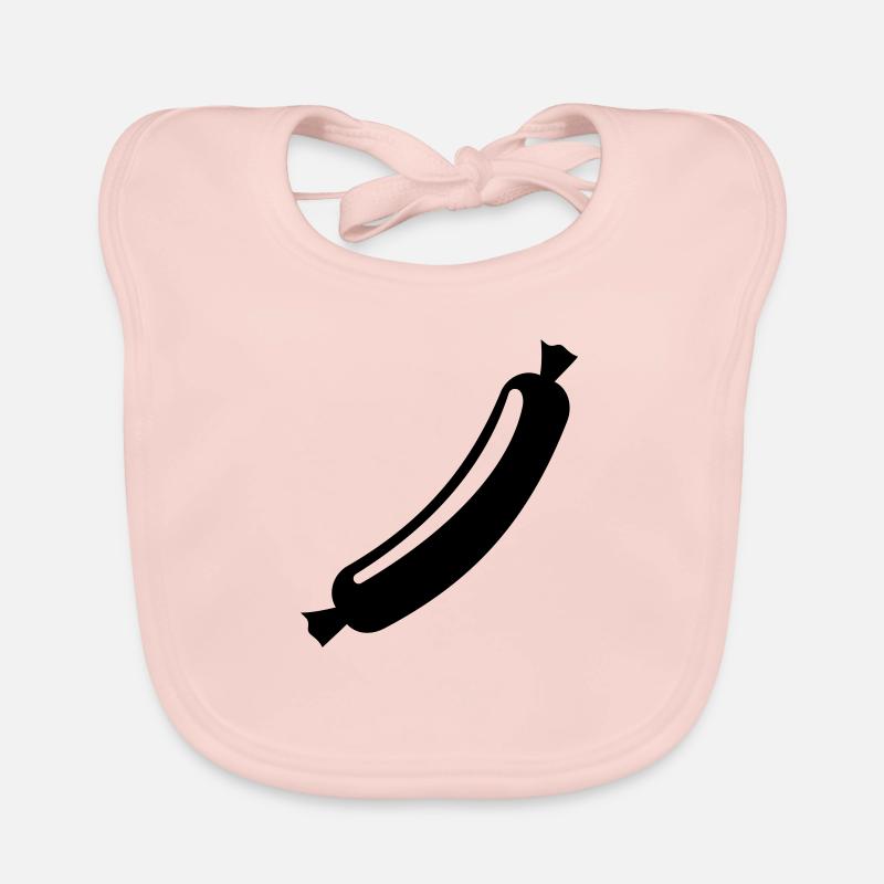 Pølse Hagesmække af økologisk bomuld