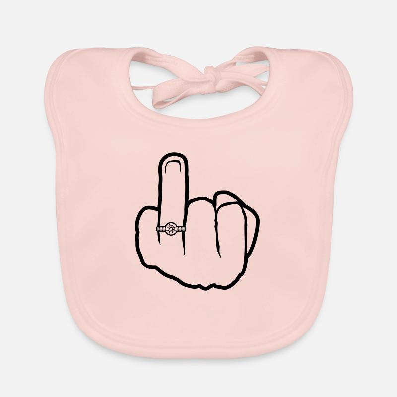 Ehering Hand Hochzeit Baby Bio-Lätzchen