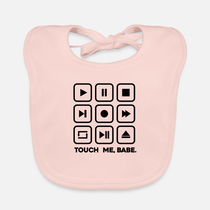 Touche-moi, bébé Bavoir bio Bébé