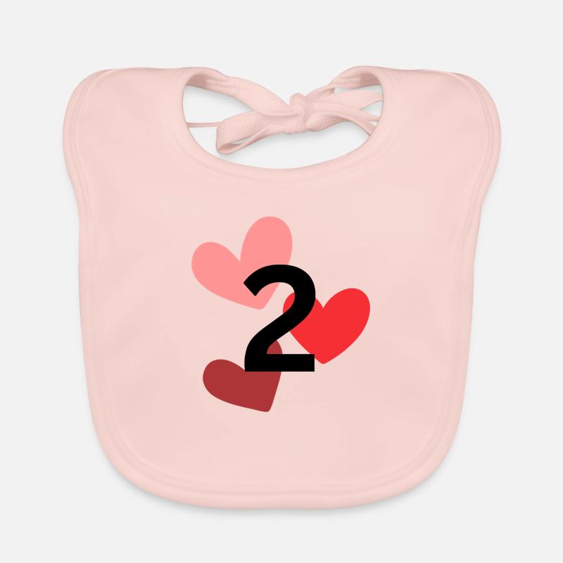 2 Baby Bio-Lätzchen