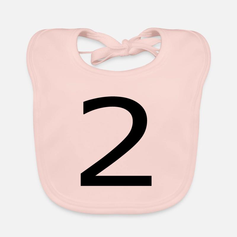 2 Organic Baby Bibs