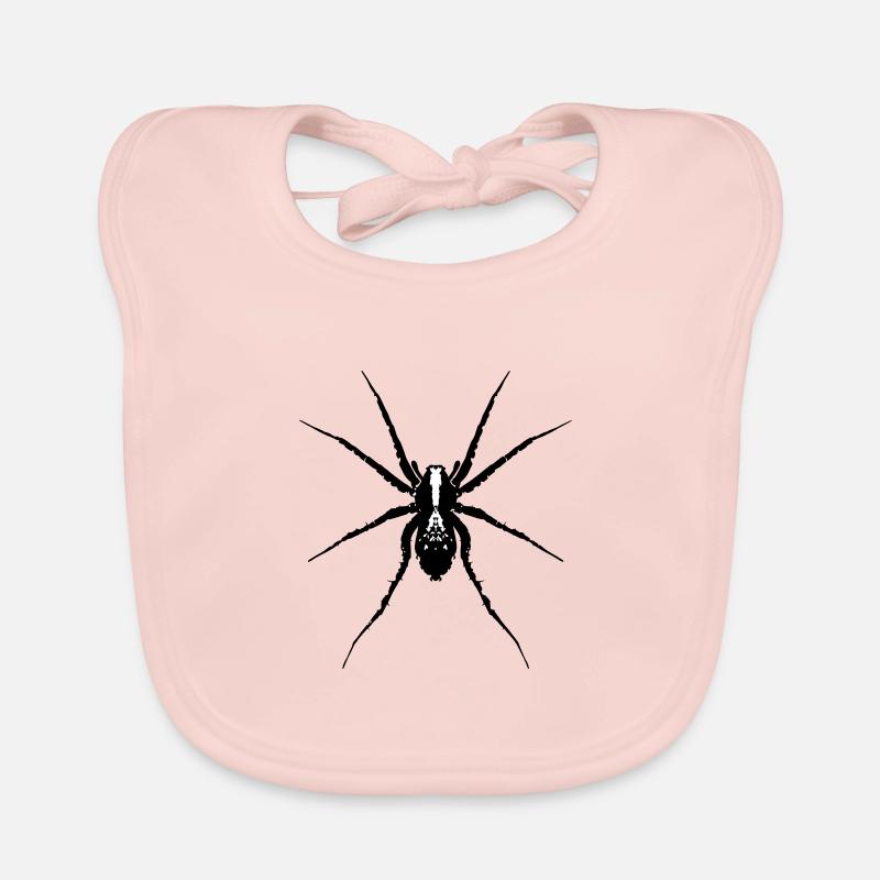 Spider / Wolf Spider Organic Baby Bibs