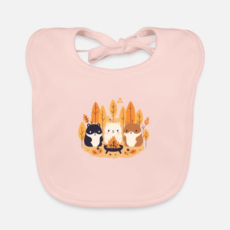 Cosy Campfire Organic Baby Bibs