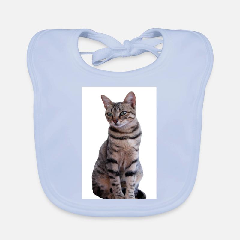 Chat chat noir chaton Bavoir bio Bébé