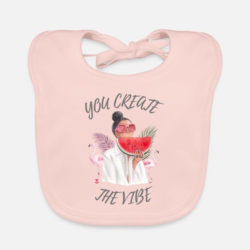 create the vibe Organic Baby Bibs