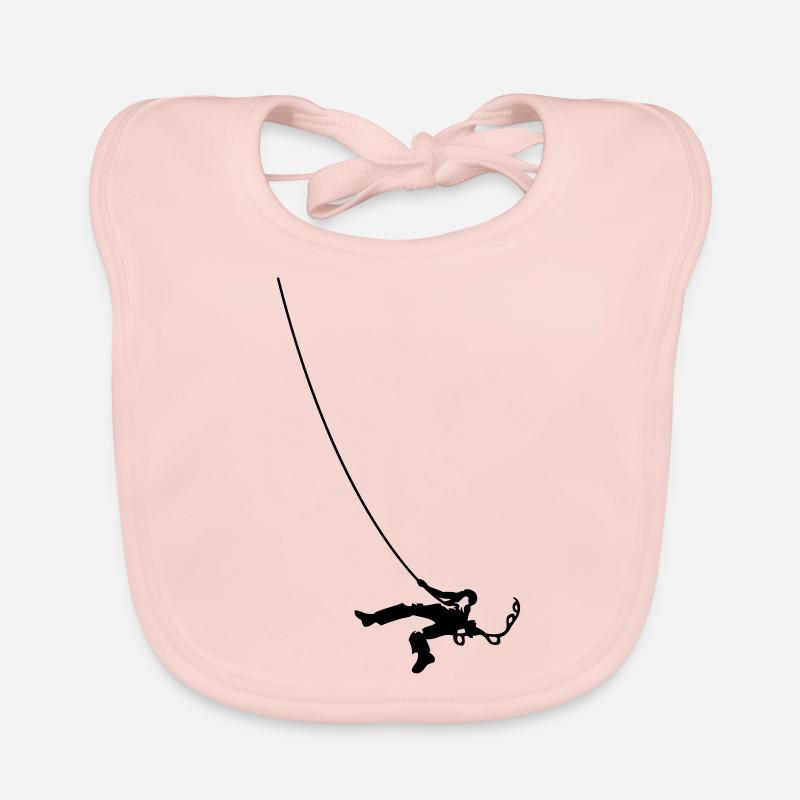 Big wall climbing Organic Baby Bibs