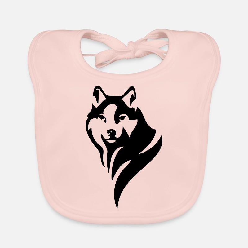Wolf Organic Baby Bibs