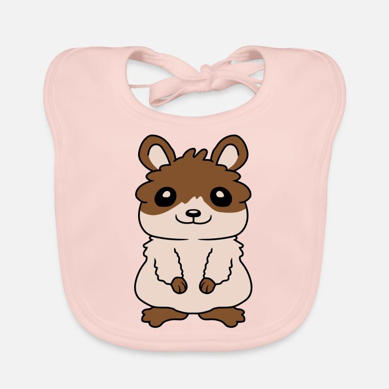 Petit cher hamster doux Bavoir bio Bébé