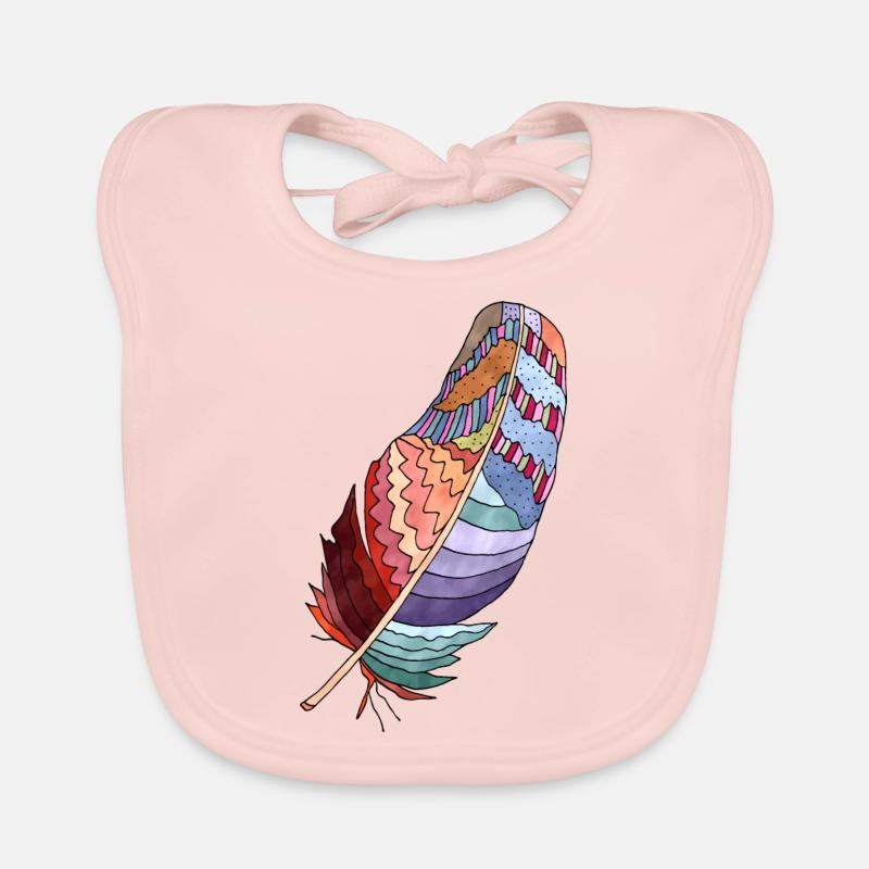 Feather Organic Baby Bibs