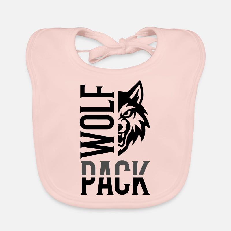 Meute de loups Rudel Bavoir bio Bébé