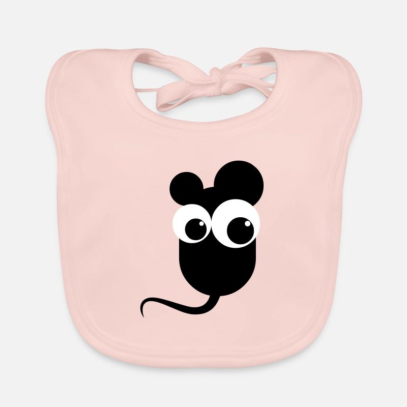 souris Bavoir bio Bébé