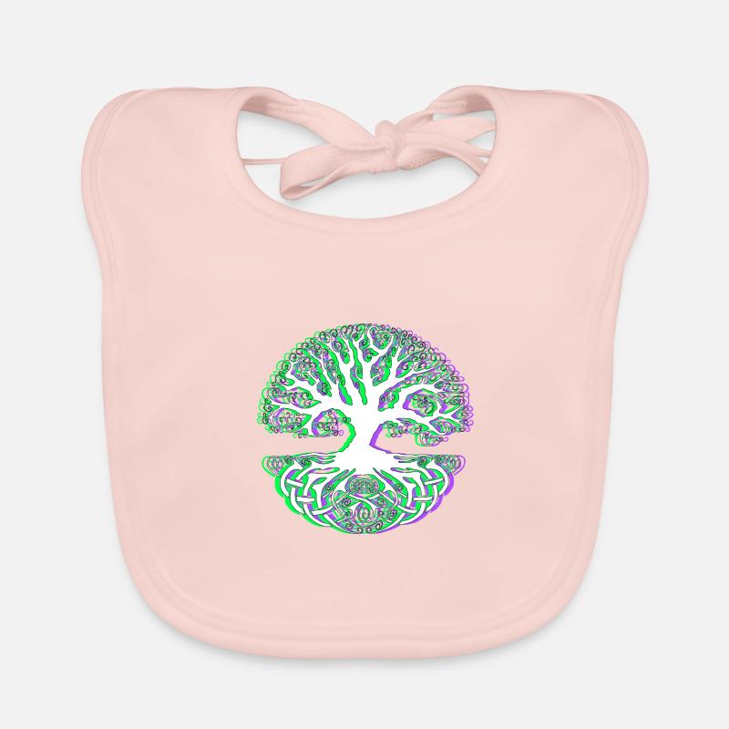 Celtic knot Organic Baby Bibs