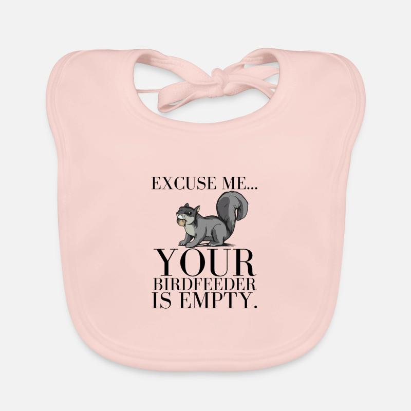 squirrel Organic Baby Bibs