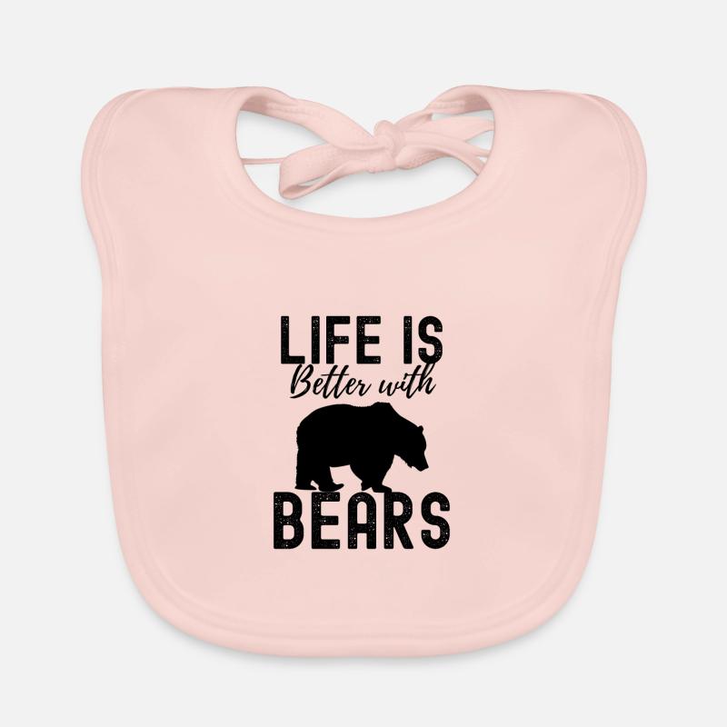bear Organic Baby Bibs