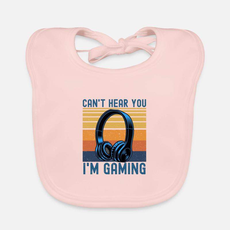 Gaming Organic Baby Bibs
