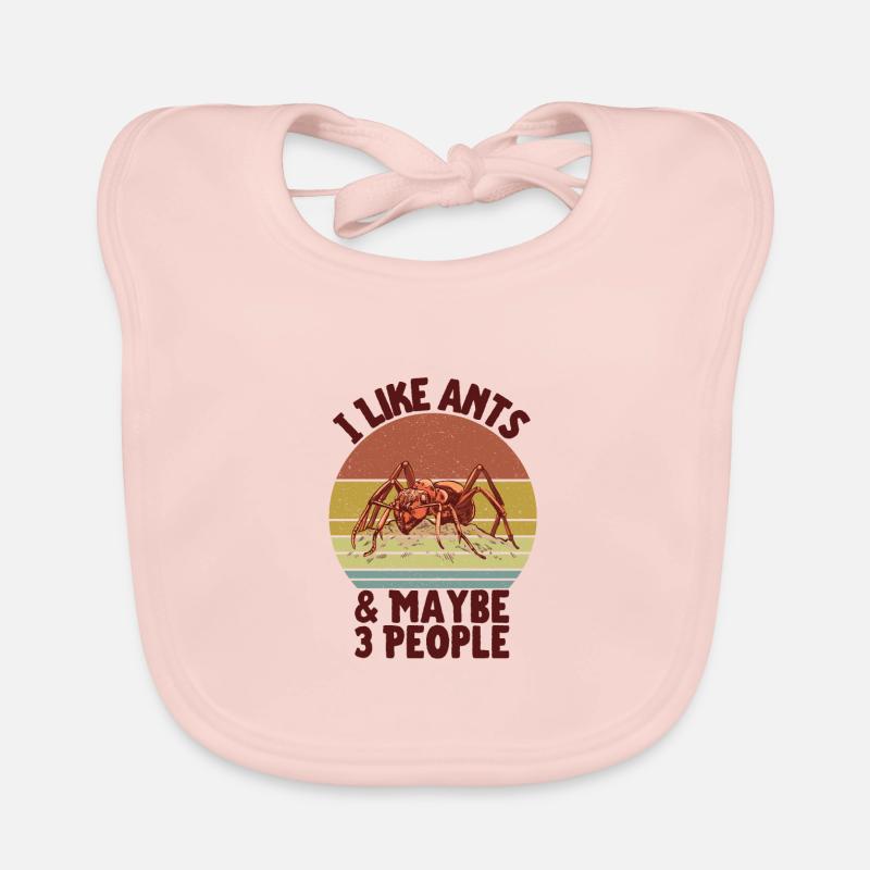 Fourmi Bavoir bio Bébé