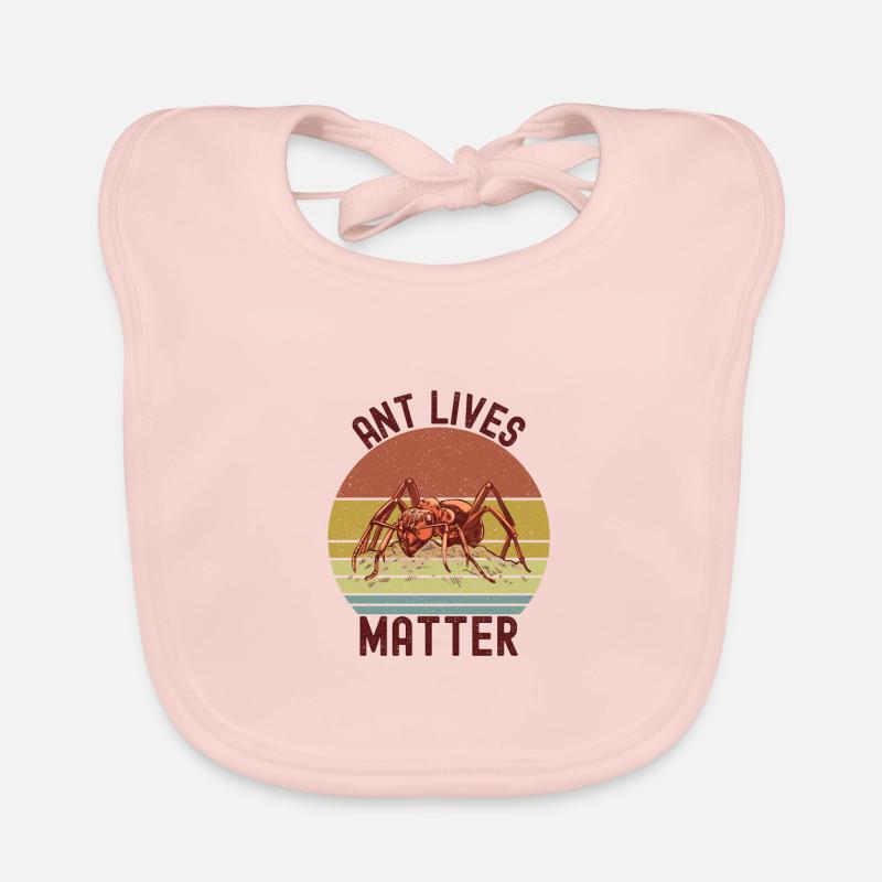 Ameise Baby Bio-Lätzchen