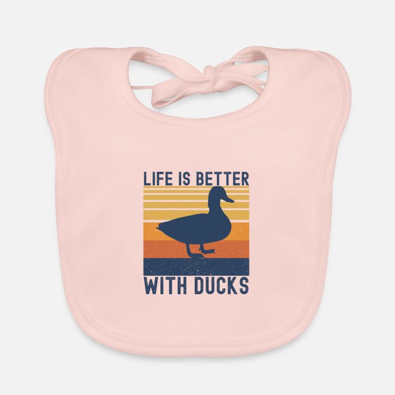 Ente Baby Bio-Lätzchen