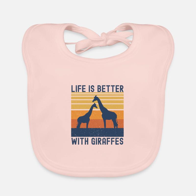 Giraffe Organic Baby Bibs