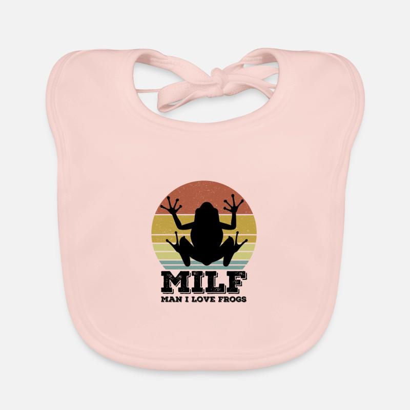 Frog Organic Baby Bibs