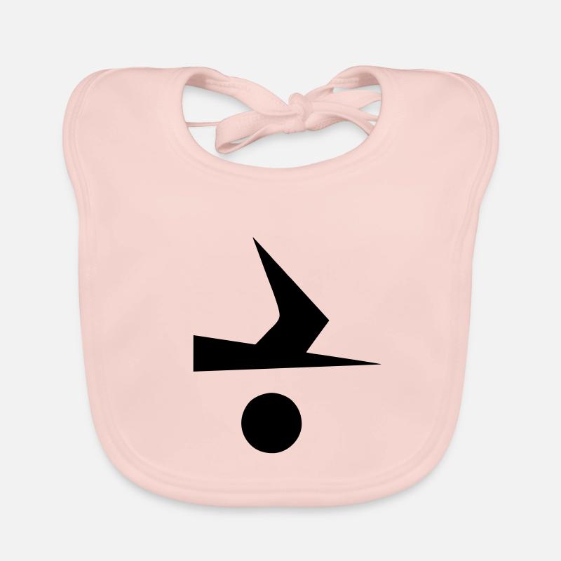 Kielzugvogel Klassenzeichen Baby Bio-Lätzchen