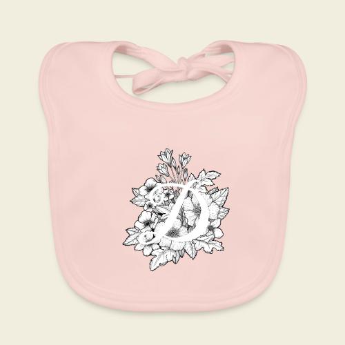 Initiale D - Baby Bio-Lätzchen