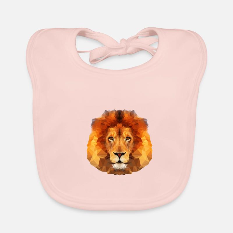 Lion Bavoir bio Bébé