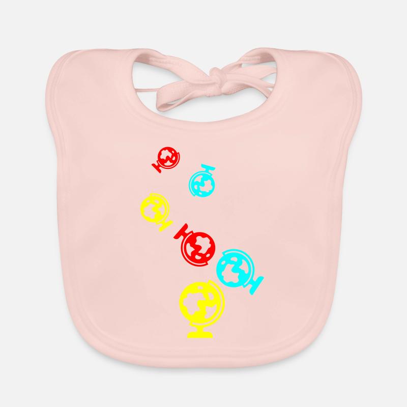 Globe icon icon Organic Baby Bibs