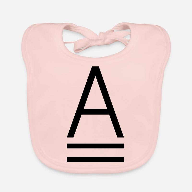 A-Cat logo - Baby Bio-Lätzchen - Rose