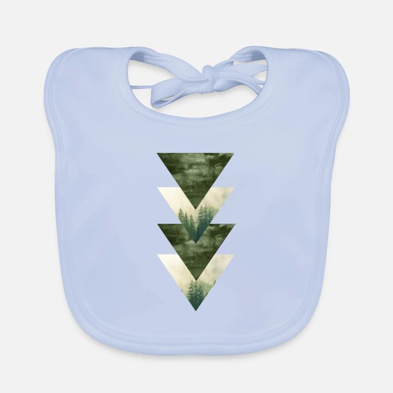 forêt Bavoir bio Bébé