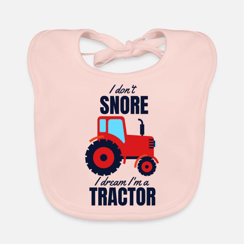 Traktor Baby Bio-Lätzchen