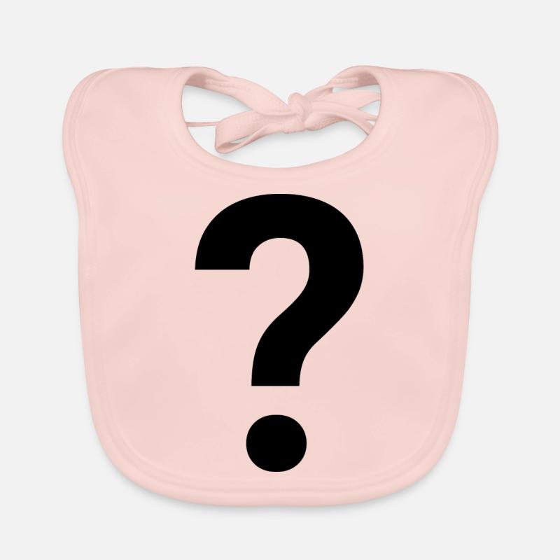 Fragezeichen Baby Bio-Lätzchen