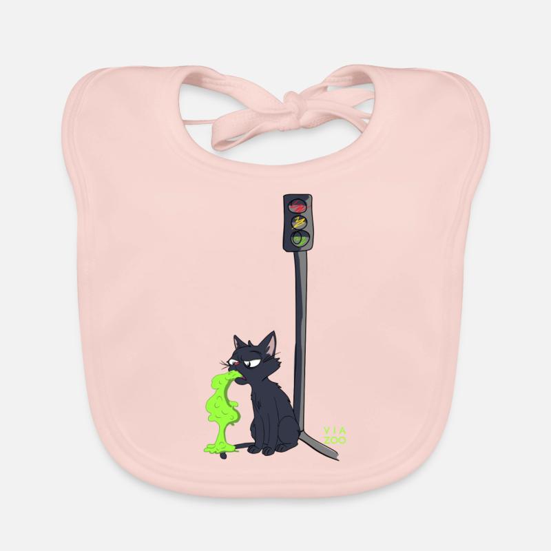 Chat malade Viazoo Bavoir bio Bébé
