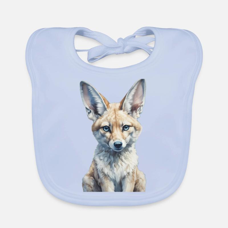 Fennec Fox Baby Bio-Lätzchen